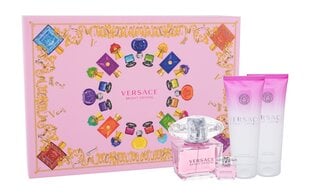 Versace Bright Crystal Set: EDT naisille 90 ml + suihkugeeli 100 ml + vartalovoide 100ml hinta ja tiedot | Naisten hajuvedet | hobbyhall.fi