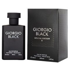 Giorgio Black Special Edition II For Men EDP mihelle 100 ml hinta ja tiedot | Miesten hajuvedet | hobbyhall.fi