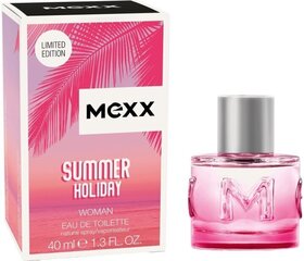 Mexx Summer Holiday Woman EDT naiselle 40 ml hinta ja tiedot | Mexx Hajuvedet ja kosmetiikka | hobbyhall.fi