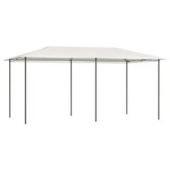 vidaXL Huvimaja 3x6x2,6 m kerma 160 g/m² hinta ja tiedot | Puutarhapaviljongit | hobbyhall.fi