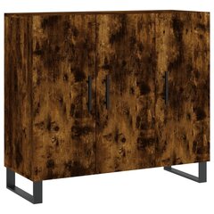 vidaXL Senkki savutammi 90x34x80 cm tekninen puu hinta ja tiedot | Olohuoneen kaapit ja lipastot | hobbyhall.fi