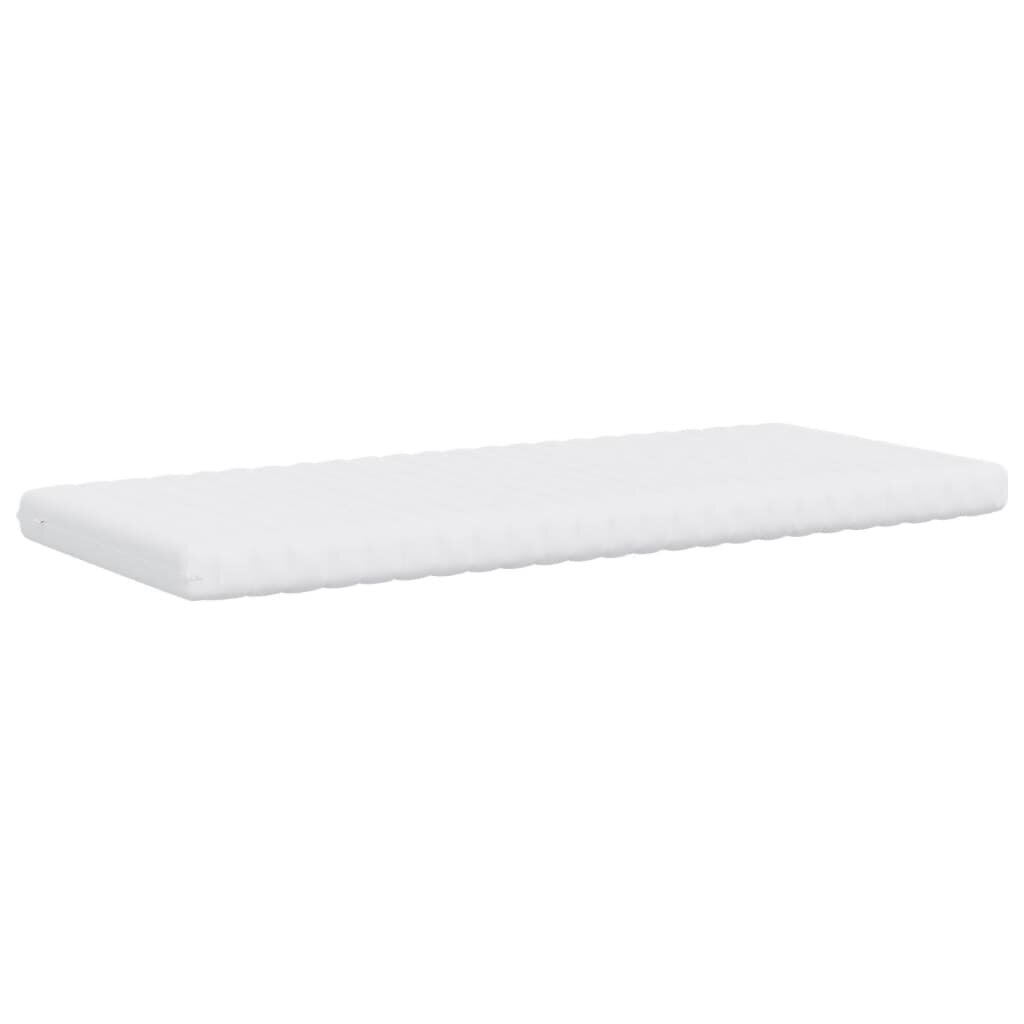 vidaXL Vaahtomuovipatjat 2 kpl valk 100x200 cm 7 vyöhykettä kov. 20ILD hinta ja tiedot | Patjat | hobbyhall.fi