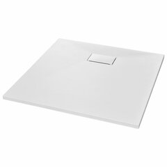 vidaXL Suihkualusta 90x90 cm SMC valkoinen hinta ja tiedot | Suihkualtaat | hobbyhall.fi