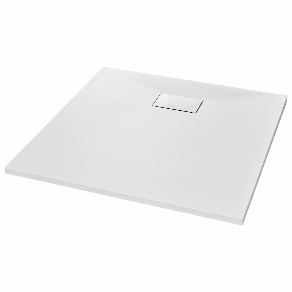 vidaXL Suihkualusta 90x90 cm SMC valkoinen hinta ja tiedot | Suihkualtaat | hobbyhall.fi