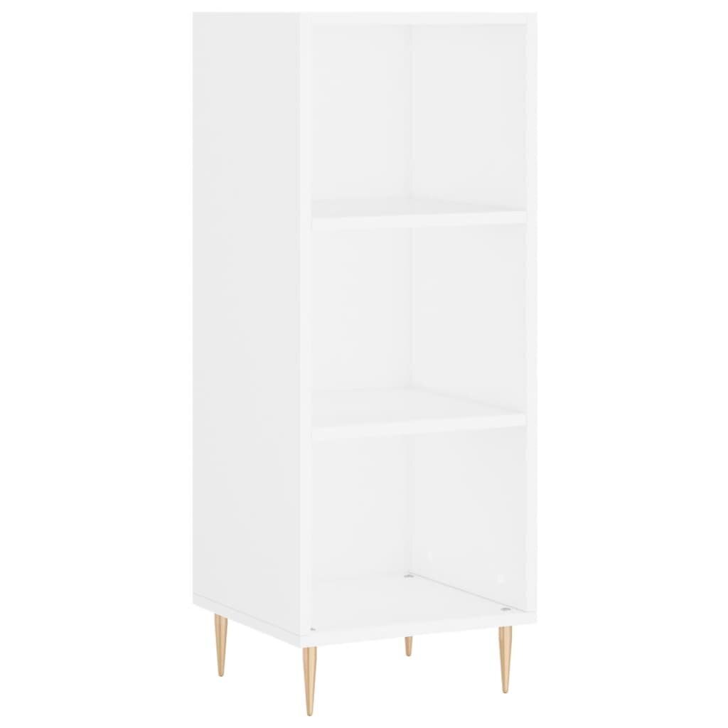 vidaXL Kaappi valkoinen 34,5x32,5x180 cm tekninen puu hinta ja tiedot | Lipastot | hobbyhall.fi