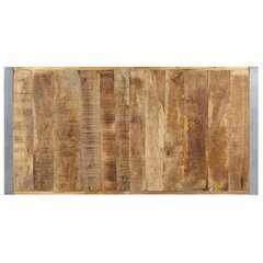 vidaXL Sohvapöytä 140x70x40 cm karkea mangopuu hinta ja tiedot | Sohvapöydät | hobbyhall.fi