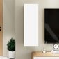 vidaXL TV-taso valkoinen ja Sonoma-tammi 30,5x30x90 cm lastulevy hinta ja tiedot | TV-tasot | hobbyhall.fi