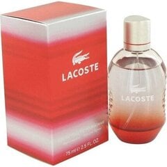 Lacoste Red EDT miehelle 75 ml hinta ja tiedot | Miesten hajuvedet | hobbyhall.fi