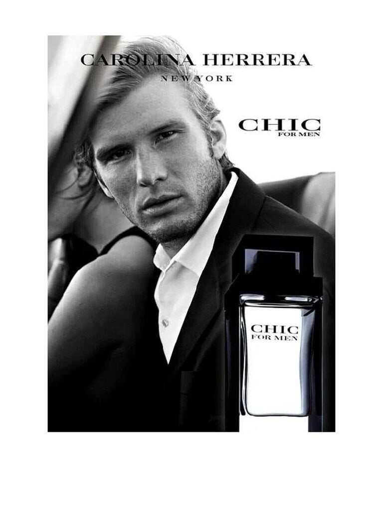 Carolina Herrera Chic for Men EDT miehille 60 ml hinta ja tiedot | Miesten hajuvedet | hobbyhall.fi