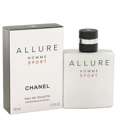 Hajuvesi Chanel Allure Homme Sport EDT miehille 50 ml hinta ja tiedot | Chanel Hajuvedet ja tuoksut | hobbyhall.fi