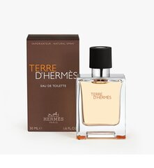 Hermes Terre d'Hermes EDT miehille 50 ml hinta ja tiedot | Hermès Hajuvedet ja kosmetiikka | hobbyhall.fi