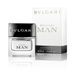 Bvlgari Bvlgari Man EDT miehelle 30 ml hinta ja tiedot | Miesten hajuvedet | hobbyhall.fi