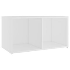 vidaXL TV-tasot 2 kpl valkoinen 72x35x36,5 cm lastulevy hinta ja tiedot | TV-tasot | hobbyhall.fi