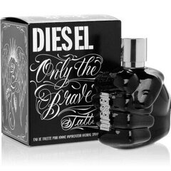 Diesel Only The Brave Tattoo EDT miehelle 125 ml hinta ja tiedot | Diesel Hajuvedet ja kosmetiikka | hobbyhall.fi