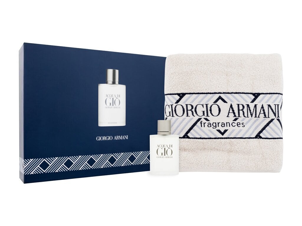 Giorgio Armani Acqua di Gio Pour Homme EDT lahjapakkaus miehelle 100 ml hinta ja tiedot | Miesten hajuvedet | hobbyhall.fi