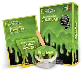 NATIONAL GEOGRAPHIC Setti Slime Science Kit Green hinta ja tiedot | Taide- ja askartelutarvikkeet | hobbyhall.fi