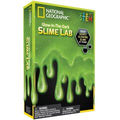 NATIONAL GEOGRAPHIC Setti Slime Science Kit Green hinta ja tiedot | National Geographic Lapset | hobbyhall.fi