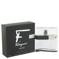 Ferragamo F by Ferragamo Black EDT miehelle 50 ml hinta ja tiedot | Salvatore Ferragamo Hajuvedet ja kosmetiikka | hobbyhall.fi