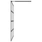 vidaXL Walk-in Suihkun seinäke karkaistu huurrelasi 100x195 cm hinta ja tiedot | Suihkuseinät ja -ovet | hobbyhall.fi