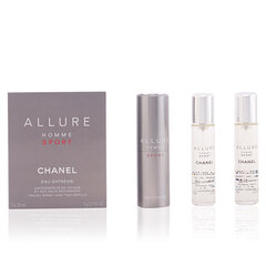 Setti Chanel Allure Sport Eau Extreme EDP miehille 3x20 ml hinta ja tiedot | Miesten hajuvedet | hobbyhall.fi