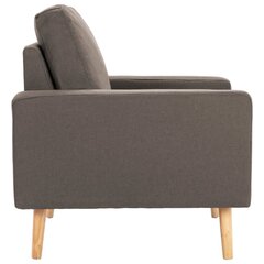 Nojatuoli, ruskea hinta ja tiedot | Nojatuolit | hobbyhall.fi