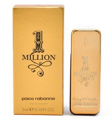 Paco Rabanne 1 Million EDT miehelle 5 ml hinta ja tiedot | Miesten hajuvedet | hobbyhall.fi