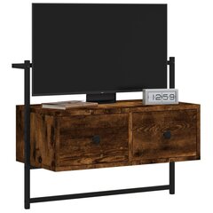 vidaXL TV-kaappi seinälle savutammi 60,5x30x51 cm tekninen puu hinta ja tiedot | TV-tasot | hobbyhall.fi