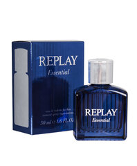 Replay Essential For Him EDT miehelle 50 ml hinta ja tiedot | Miesten hajuvedet | hobbyhall.fi