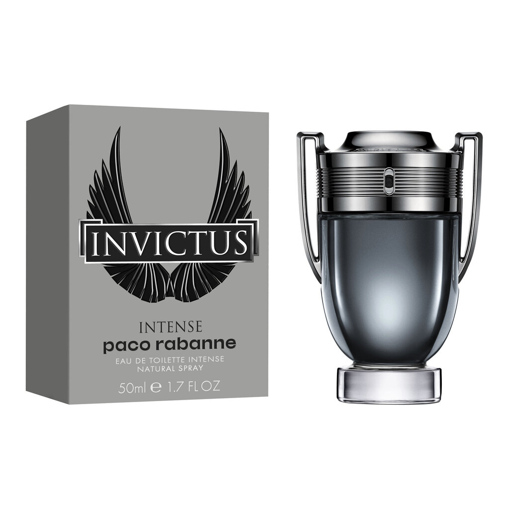 Hajuvesi Paco Rabanne Invictus Intense EDT miehille 50 ml hinta ja tiedot | Miesten hajuvedet | hobbyhall.fi