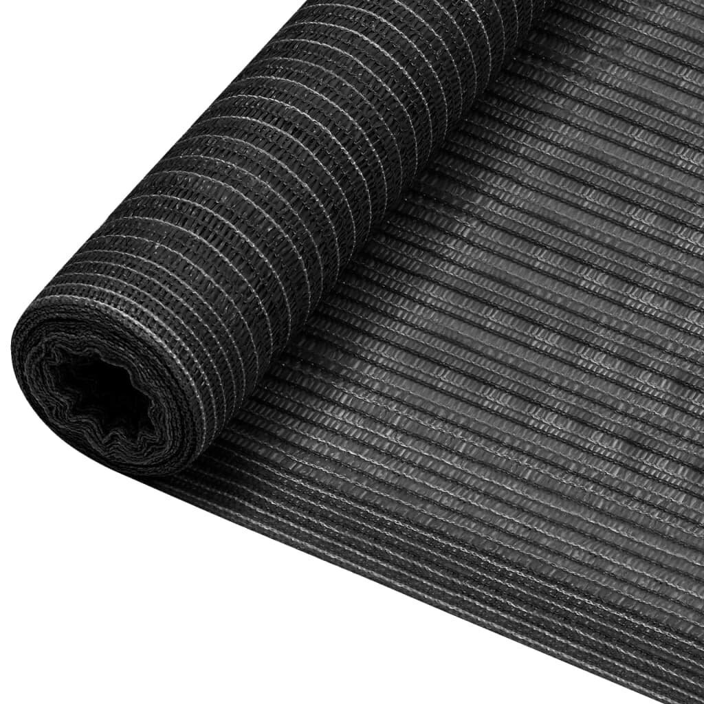 vidaXL Näkösuoja antrasiitti 3,6x25 m HDPE 195 g/m² hinta ja tiedot | Aurinkovarjot ja markiisit | hobbyhall.fi