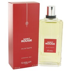 Guerlain Habit Rouge EDT miehelle 200 ml hinta ja tiedot | Miesten hajuvedet | hobbyhall.fi