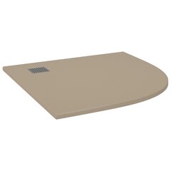 vidaXL Suihkualusta SMC ruskea 90x90 cm hinta ja tiedot | Suihkualtaat | hobbyhall.fi