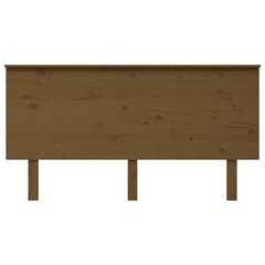 vidaXL Sängynpääty hunajanruskea 154x6x82,5 cm täysi mänty hinta ja tiedot | Sängyt | hobbyhall.fi