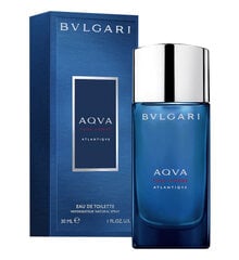 Bvlgari Aqva Pour Homme Atlantiqve EDT miehelle 30 ml hinta ja tiedot | Miesten hajuvedet | hobbyhall.fi