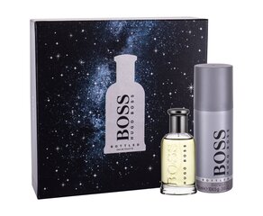 HUGO BOSS Boss Bottled EdT -lahjapakkaus, 50 ml + 150 ml hinta ja tiedot | Miesten hajuvedet | hobbyhall.fi