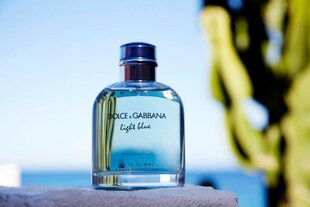 Dolce&Gabbana Light Blue Eau Intense Pour Homme EdP -lahjapakkaus, 100 ml + 50 ml + 75 ml hinta ja tiedot | Miesten hajuvedet | hobbyhall.fi