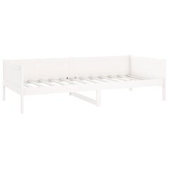 vidaXL Sohvasänky valkoinen täysi mänty 90x200 cm hinta ja tiedot | Sängyt | hobbyhall.fi