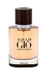 Giorgio Armani Acqua di Gio Absolu EDP miehelle 40 ml hinta ja tiedot | Miesten hajuvedet | hobbyhall.fi