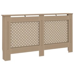 vidaXL Lämpöpatterin suoja MDF 152x19x81,5 cm hinta ja tiedot | Takka- ja uunitarvikkeet | hobbyhall.fi