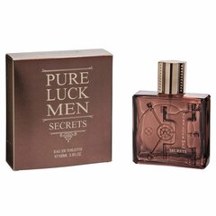 Linn Young Pure Luck Men Secrets EDT mihelle 100 ml hinta ja tiedot | Miesten hajuvedet | hobbyhall.fi