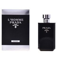 Prada L´Homme Intense EDP miehelle 100 ml hinta ja tiedot | Miesten hajuvedet | hobbyhall.fi