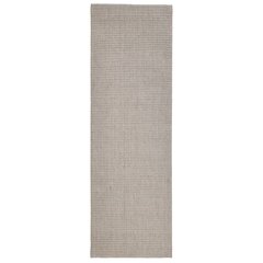 vidaXL Matto luonnollinen sisal 80x250 cm hiekka hinta ja tiedot | Isot matot | hobbyhall.fi