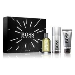 Hugo Boss Boss setti: EDT tuoksu 100 ml + suihkugeeli 100 ml + deodoranttispray 150 ml hinta ja tiedot | Miesten hajuvedet | hobbyhall.fi