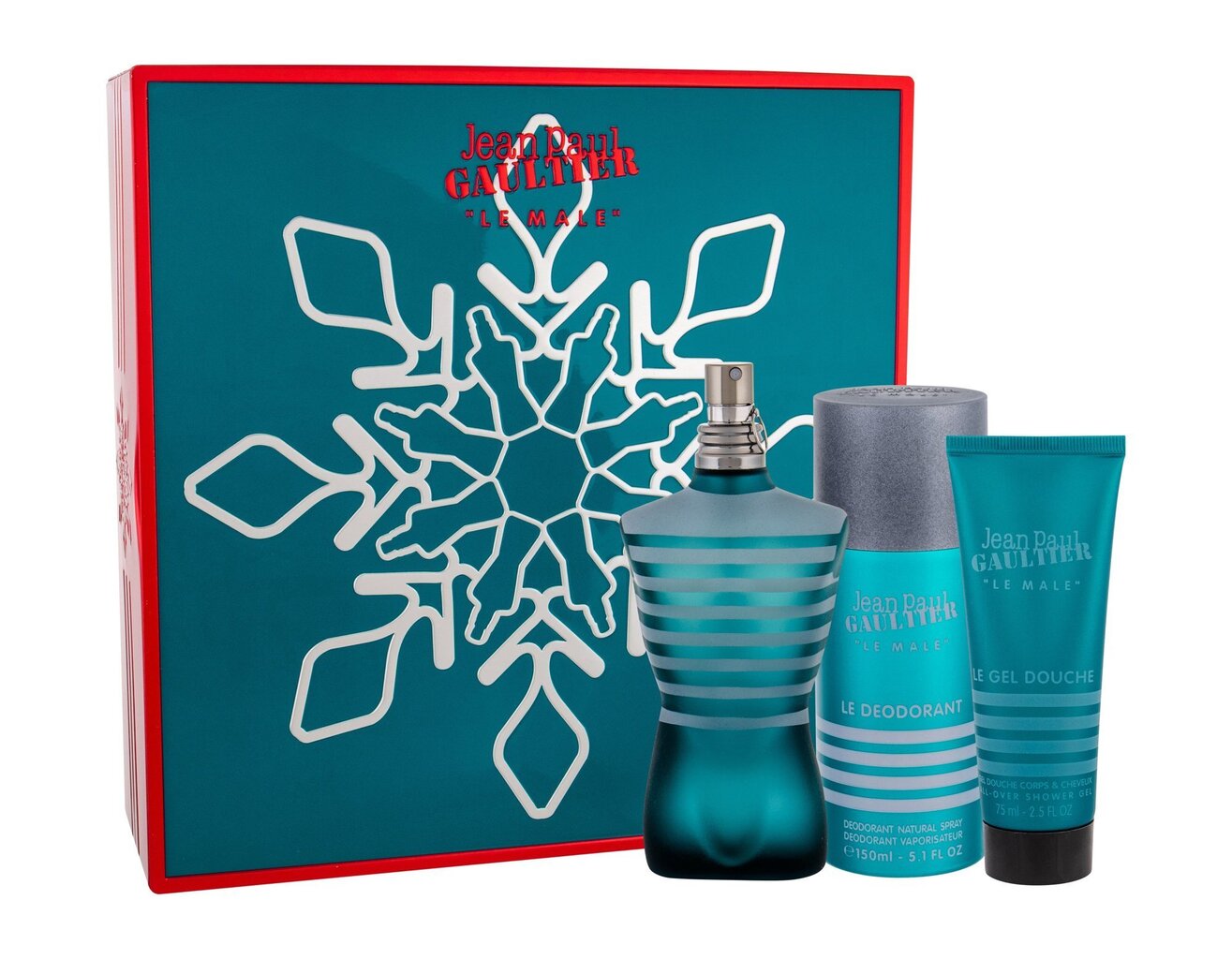 Jean Paul Gaultier Le Male EDT lahjapakkaus miehelle 125 ml hinta ja tiedot | Miesten hajuvedet | hobbyhall.fi