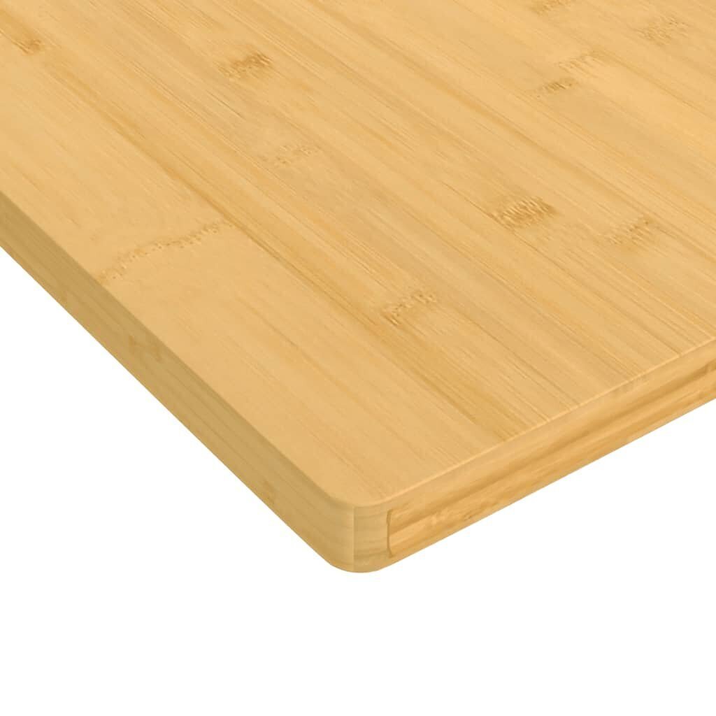 vidaXL Pöytälevy 80x80x2,5 cm bambu hinta ja tiedot | Pöytälevyt | hobbyhall.fi