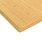 vidaXL Pöytälevy 60x100x4 cm bambu hinta ja tiedot | Pöytälevyt | hobbyhall.fi