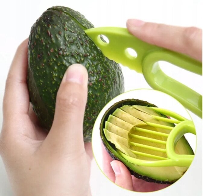 Viipaloitsija kuorimaveitsi AVOCADO 2in1 veitselle hinta ja tiedot | Lasit, mukit ja kannut | hobbyhall.fi