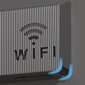 WIFI SWITCH WALL HOLDER Musta hinta ja tiedot | Hyllyt | hobbyhall.fi