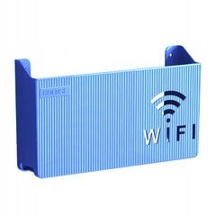 WALL HOLDER for WIFI SWITCH ROUTER Sininen hinta ja tiedot | Hyllyt | hobbyhall.fi