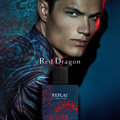 Replay Signature Red Dragon For Man EDT miehelle 50 ml hinta ja tiedot | Miesten hajuvedet | hobbyhall.fi